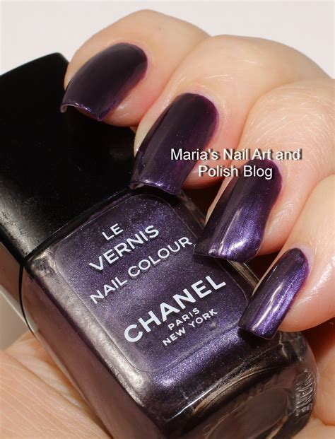 chanel metallic vamp nail polish|Chanel vamp nail polish review.